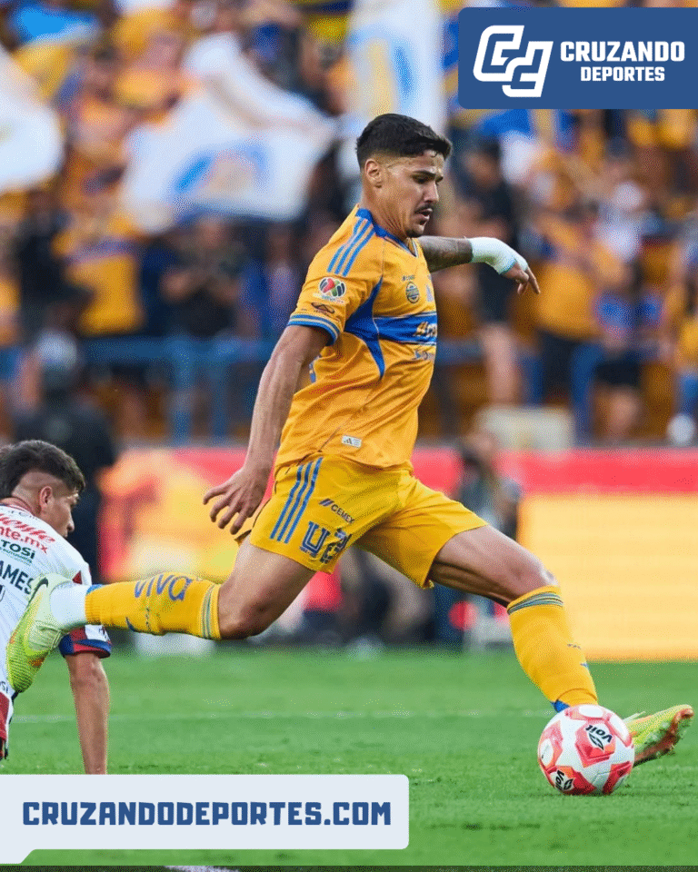 Tigres rugió fuerte: remonta y derrota 3-1 al Atlético de San Luis en el Volcán