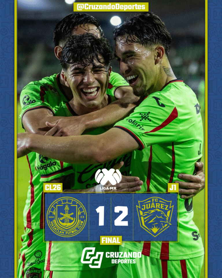 Juárez se lleva los primeros puntos del Clausura 2026 ante Mazatlán