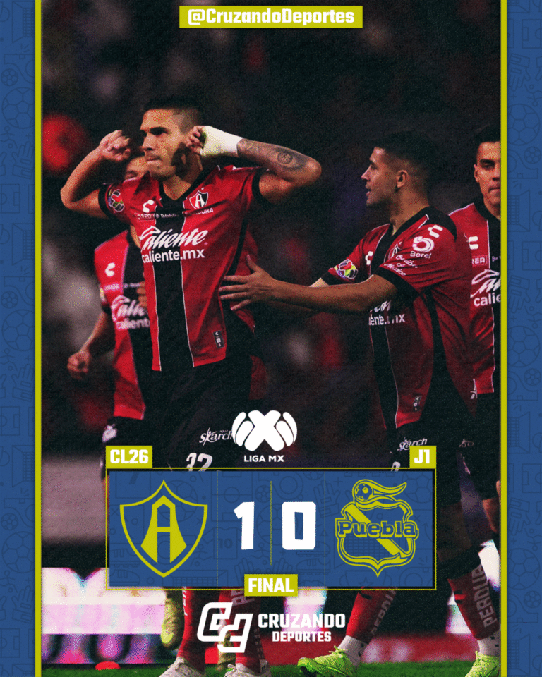 Atlas inicia el Clausura 2026 con triunfo en el Jalisco