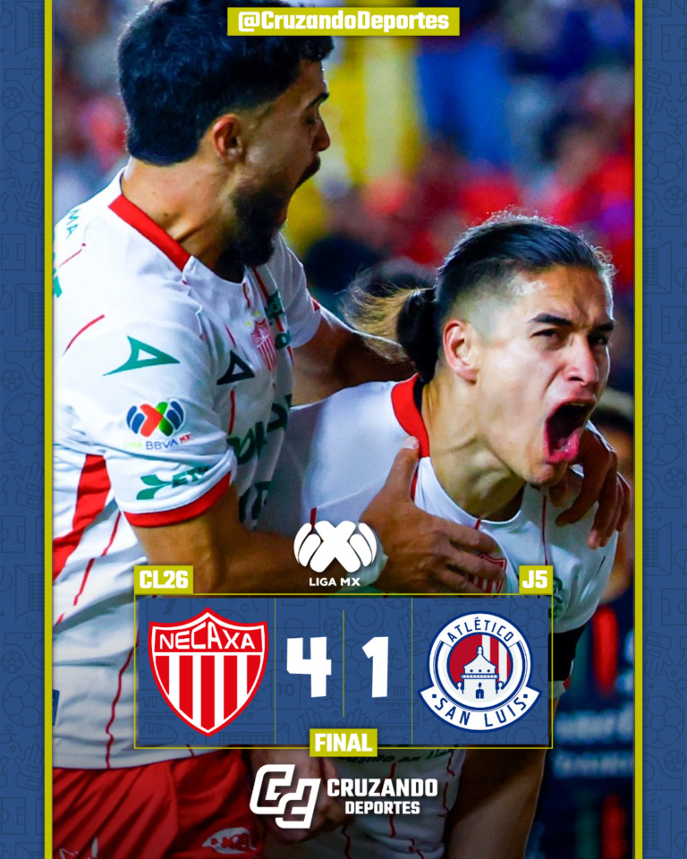 Necaxa aplasta al Atlético de San Luis en el Victoria