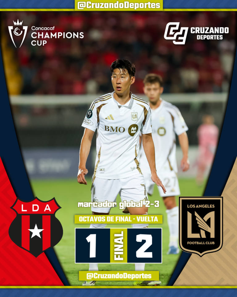 LAFC remonta sobre la hora y elimina al Alajuelense en Concachampions