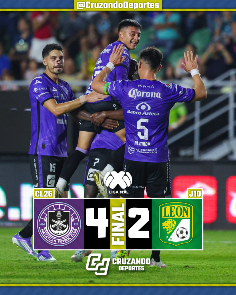 Mazatlán golea a León y firma una gran noche en el Encanto en la Jornada 10