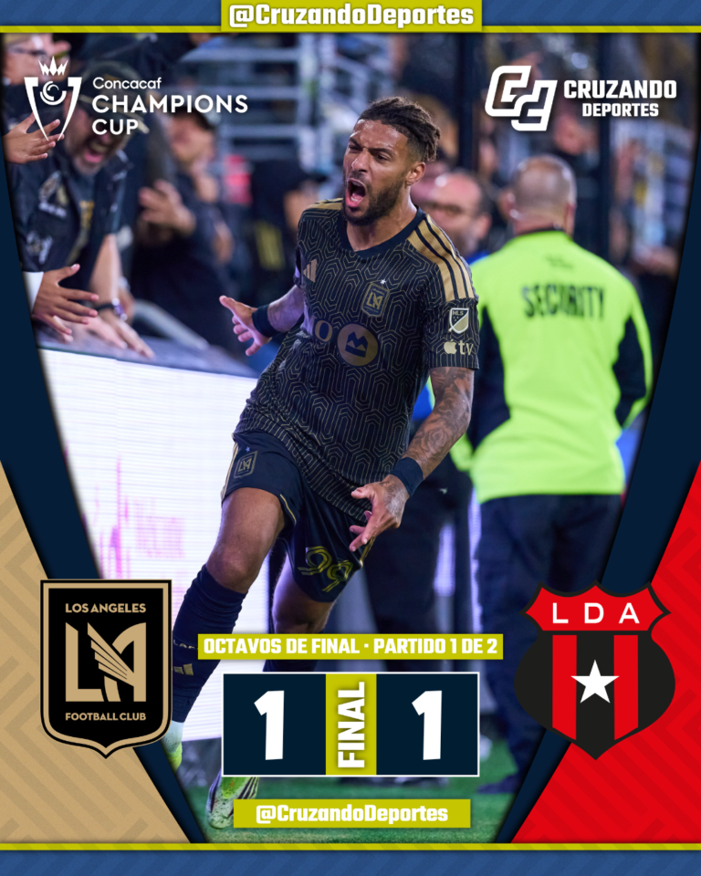 LAFC y Alajuelense empatan en un intenso duelo de Concachampions