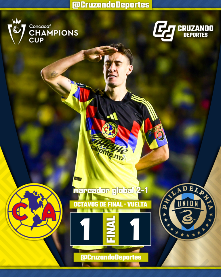 América avanza a Cuartos tras eliminar a Philadelphia con gol de Dourado