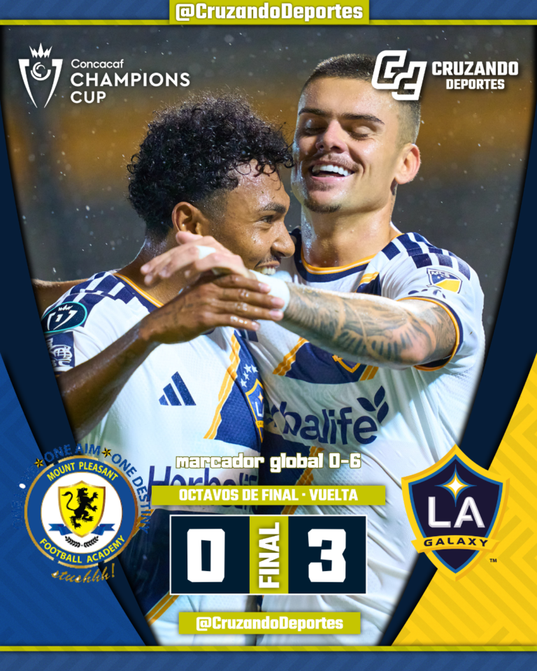 LA Galaxy aplasta a Mount Pleasant y va contra Toluca en Cuartos