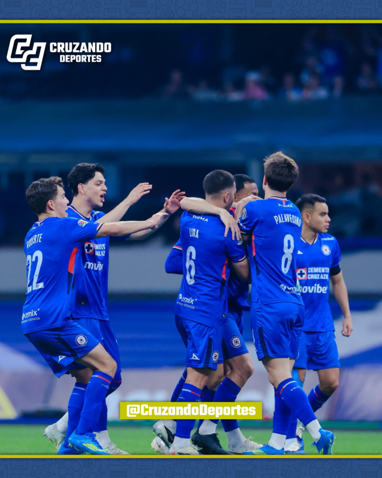 Cruz Azul golea a Necaxa y asegura el tercer lugar rumbo a la Liguilla