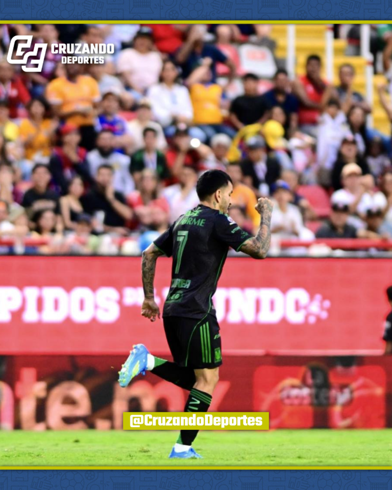 Tigres rescata empate agónico ante Necaxa en la recta final