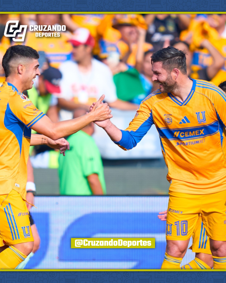 Tigres golea en el Volcán y asegura su pase a la Liguilla