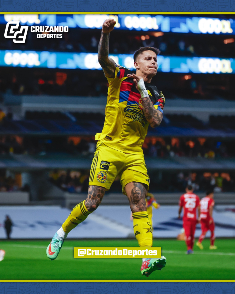 América vence a Toluca con doblete de Brian Rodríguez y suma puntos clave