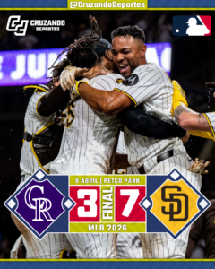 ¡Explota Slam Diego! Grand slam de Bogaerts deja tendidos a Rockies