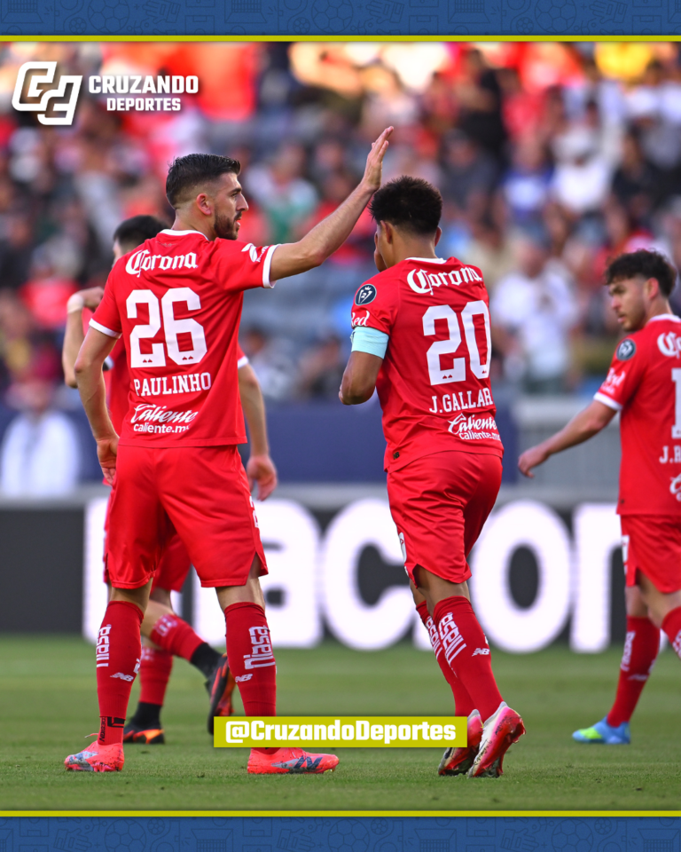 Toluca golea al LA Galaxy y avanza a semifinales de Concachampions