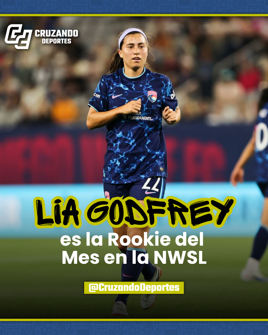 Lia Godfrey arrasa en su debut y es nombrada Rookie del Mes en la NWSL